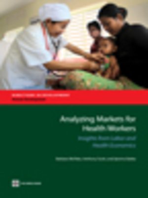 cover image of Analyzing Markets for Health Workers